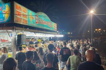 Espectáculo pirotécnico de Melenara 2022/Francisco Javier Santana, TA, Jesús Ruiz y Antonio Alí.